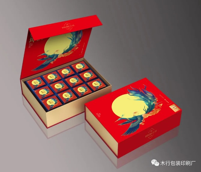 月饼盒包装设计图片印刷手提袋-摩登7